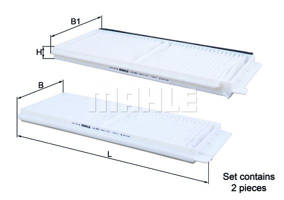 WILMINK GROUP filtras, salono oras WG1215453